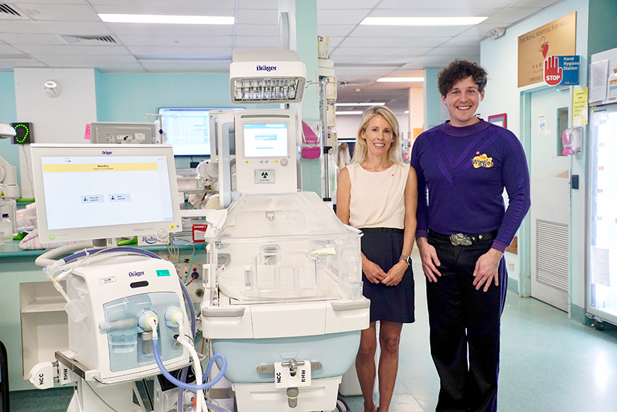 Mal Ward is the generous - Running for premature babies