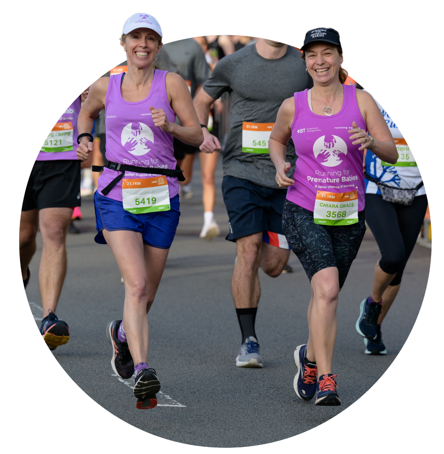 Run with us
